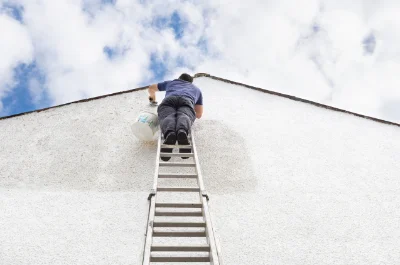 Peinture extérieure à Baron — façades et ravalement
